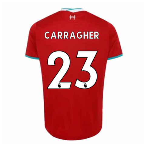 2020-2021 Liverpool Home Shirt (CARRAGHER 23)