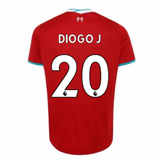 2020-2021 Liverpool Home Shirt (DIOGO J 20)