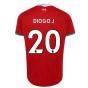 2020-2021 Liverpool Home Shirt (Kids) (DIOGO J 20)
