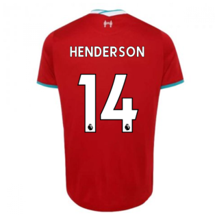 2020-2021 Liverpool Home Shirt (Kids) (HENDERSON 14)
