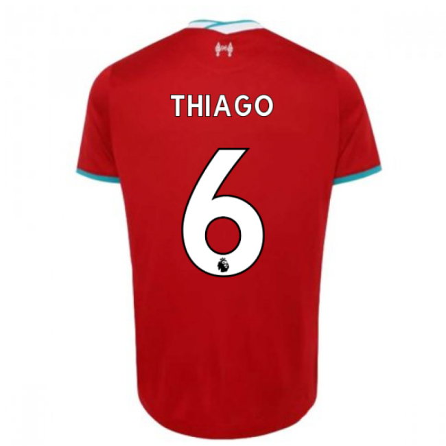 2020-2021 Liverpool Home Shirt (Kids) (THIAGO 6)