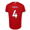2020-2021 Liverpool Home Shirt (Kids) (VIRGIL 4)