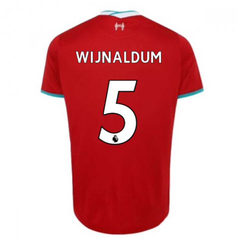 2020-2021 Liverpool Home Shirt (Kids) (WIJNALDUM 5)