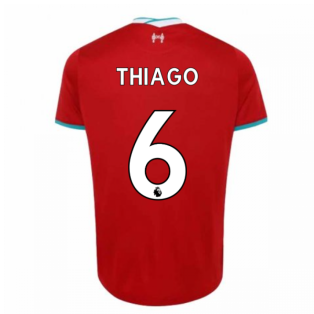 2020-2021 Liverpool Home Shirt (THIAGO 6)