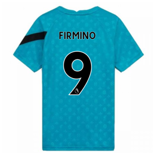 2020-2021 Liverpool Pre-Match Training Shirt (Energy) - Kids (FIRMINO 9)