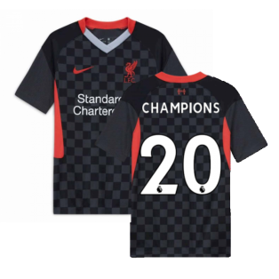 2020-2021 Liverpool Third Shirt (Kids) (CHAMPIONS 20)
