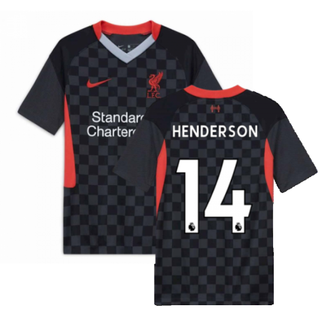 2020-2021 Liverpool Third Shirt (Kids) (HENDERSON 14)