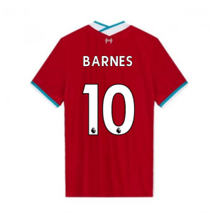 2020-2021 Liverpool Vapor Home Shirt (BARNES 10)