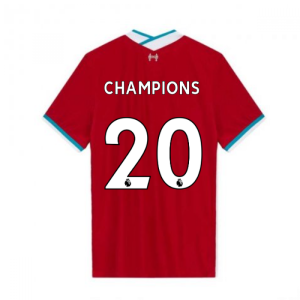 2020-2021 Liverpool Vapor Home Shirt (CHAMPIONS 20)