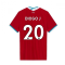 2020-2021 Liverpool Vapor Home Shirt (DIOGO J 20)