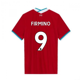 2020-2021 Liverpool Vapor Home Shirt (FIRMINO 9)