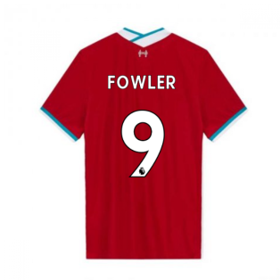2020-2021 Liverpool Vapor Home Shirt (FOWLER 9)