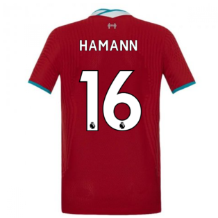 2020-2021 Liverpool Vapor Home Shirt (Kids) (HAMANN 16)