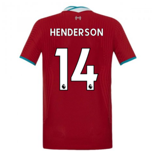 2020-2021 Liverpool Vapor Home Shirt (Kids) (HENDERSON 14)