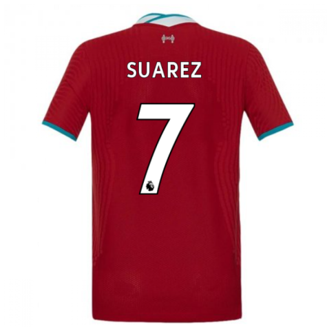 2020-2021 Liverpool Vapor Home Shirt (Kids) (SUAREZ 7)