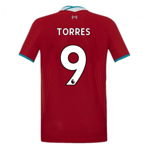 2020-2021 Liverpool Vapor Home Shirt (Kids) (TORRES 9)