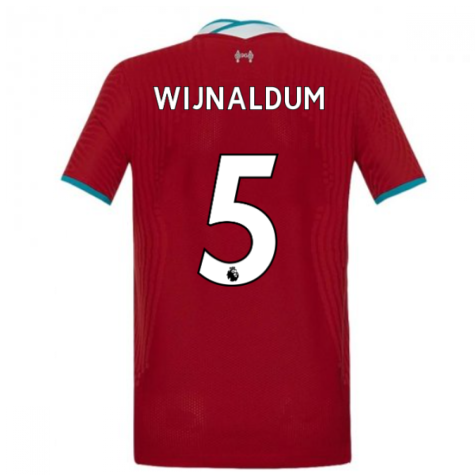 2020-2021 Liverpool Vapor Home Shirt (Kids) (WIJNALDUM 5)