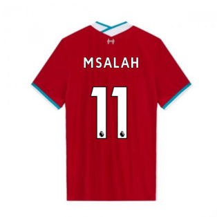 2020-2021 Liverpool Vapor Home Shirt (M.SALAH 11)