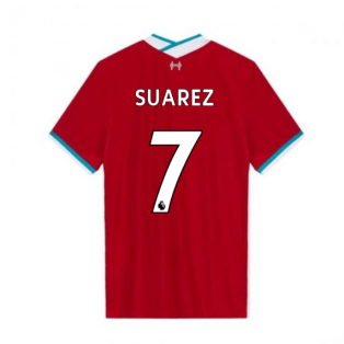 2020-2021 Liverpool Vapor Home Shirt (SUAREZ 7)
