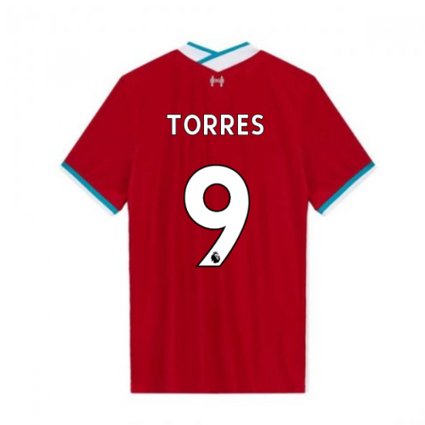 2020-2021 Liverpool Vapor Home Shirt (TORRES 9)