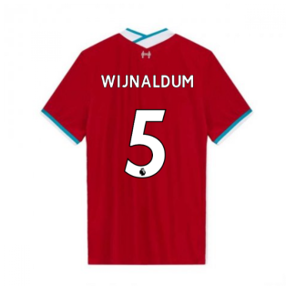 2020-2021 Liverpool Vapor Home Shirt (WIJNALDUM 5)