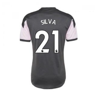 2020-2021 Man City Training Shirt (Lilac Snow) - Kids (SILVA 21)
