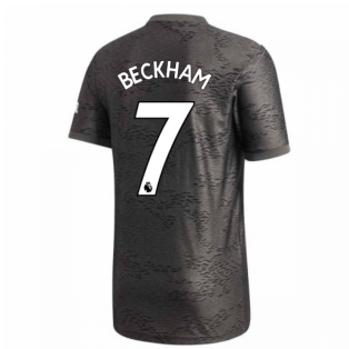 2020-2021 Man Utd Adidas Away Football Shirt (BECKHAM 7)