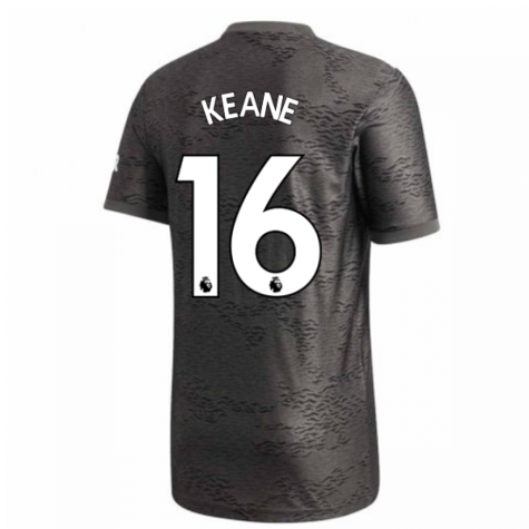 2020-2021 Man Utd Adidas Away Football Shirt (KEANE 16)