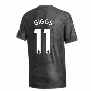 2020-2021 Man Utd Adidas Away Football Shirt (Kids) (GIGGS 11)