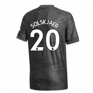 2020-2021 Man Utd Adidas Away Football Shirt (Kids) (SOLSKJAER 20)