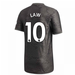2020-2021 Man Utd Adidas Away Football Shirt (LAW 10)