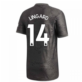2020-2021 Man Utd Adidas Away Football Shirt (LINGARD 14)