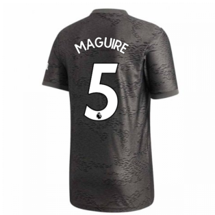 2020-2021 Man Utd Adidas Away Football Shirt (MAGUIRE 5)