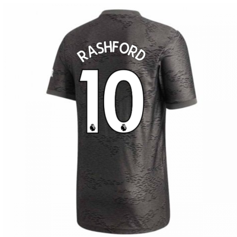 2020-2021 Man Utd Adidas Away Football Shirt (RASHFORD 10)