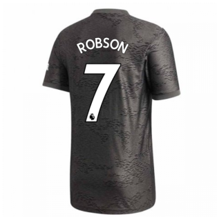 2020-2021 Man Utd Adidas Away Football Shirt (ROBSON 7)