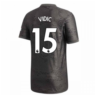 2020-2021 Man Utd Adidas Away Football Shirt (VIDIC 15)