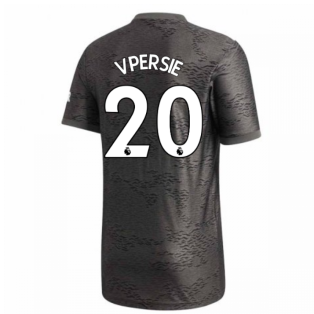 2020-2021 Man Utd Adidas Away Football Shirt (V.PERSIE 20)