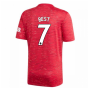 2020-2021 Man Utd Adidas Home Football Shirt (Kids) (BEST 7)