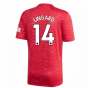 2020-2021 Man Utd Adidas Home Football Shirt (Kids) (LINGARD 14)