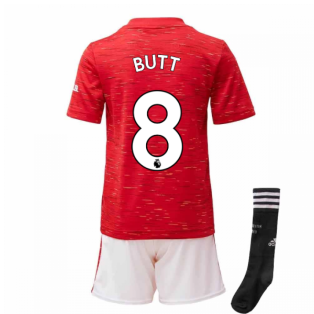 2020-2021 Man Utd Adidas Home Little Boys Mini Kit (BUTT 8)