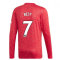 2020-2021 Man Utd Adidas Home Long Sleeve Shirt (BEST 7)