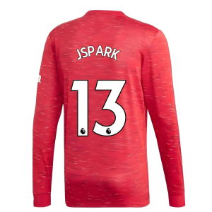 2020-2021 Man Utd Adidas Home Long Sleeve Shirt (J.S.PARK 13)