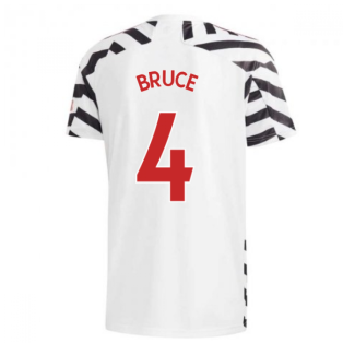 2020-2021 Man Utd Adidas Third Football Shirt (BRUCE 4)