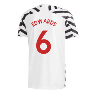 2020-2021 Man Utd Adidas Third Football Shirt (EDWARDS 6)