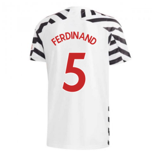 2020-2021 Man Utd Adidas Third Football Shirt (FERDINAND 5)
