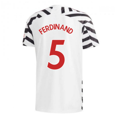 2020-2021 Man Utd Adidas Third Football Shirt (FERDINAND 5)