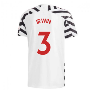 2020-2021 Man Utd Adidas Third Football Shirt (IRWIN 3)
