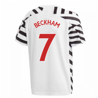 2020-2021 Man Utd Adidas Third Football Shirt (Kids) (BECKHAM 7)