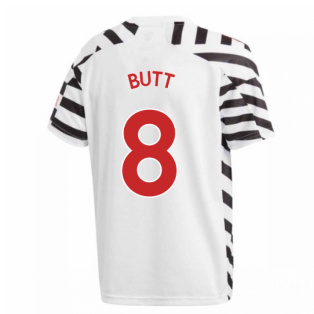 2020-2021 Man Utd Adidas Third Football Shirt (Kids) (BUTT 8)