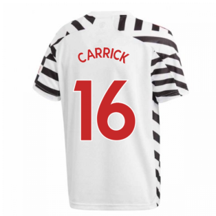 2020-2021 Man Utd Adidas Third Football Shirt (Kids) (CARRICK 16)